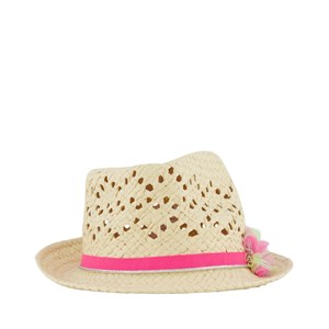 Billieblush Floral Detail Solhatt Natur 52 cm
