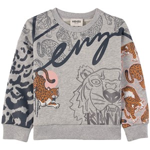 Kenzo Tiger Tröja Grå 4 år