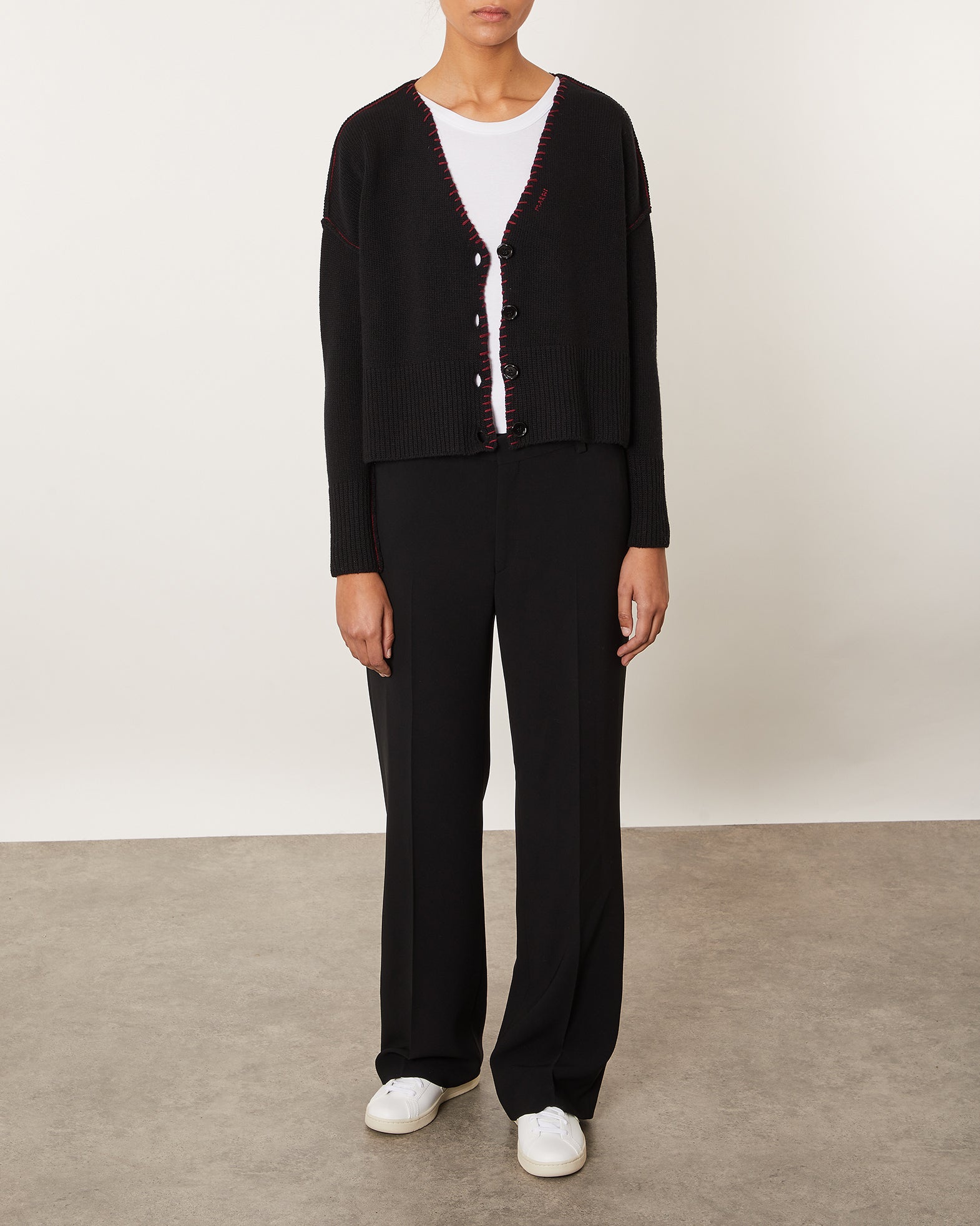 Marni Ullkofta IT 40 (EUR 36) Svart 021