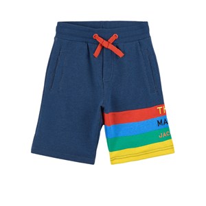 The Marc Jacobs Logo Mjukisshorts Blå 5 år