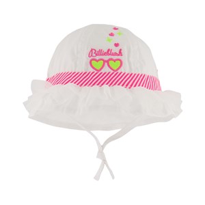 Billieblush Logo Solhatt vit 46 cm
