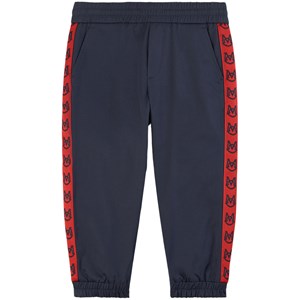 Moncler Logo Tape Mjukisbyxor Marinblå 8 år
