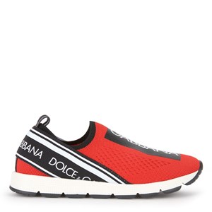 Dolce & Gabbana Mini Me Sorrento Sneakers Röda 27 EU