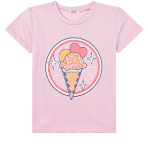 Billieblush Glitter Ice Cream T-shirt Lila 2 år