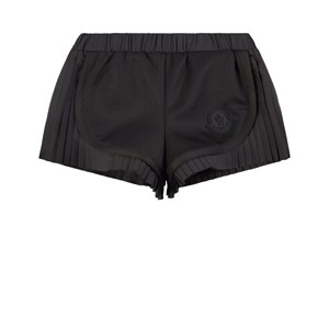 Moncler Plisserade Shorts Svarta 4 år