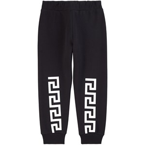 Versace Logo Mjukisbyxor Svarta 4 år