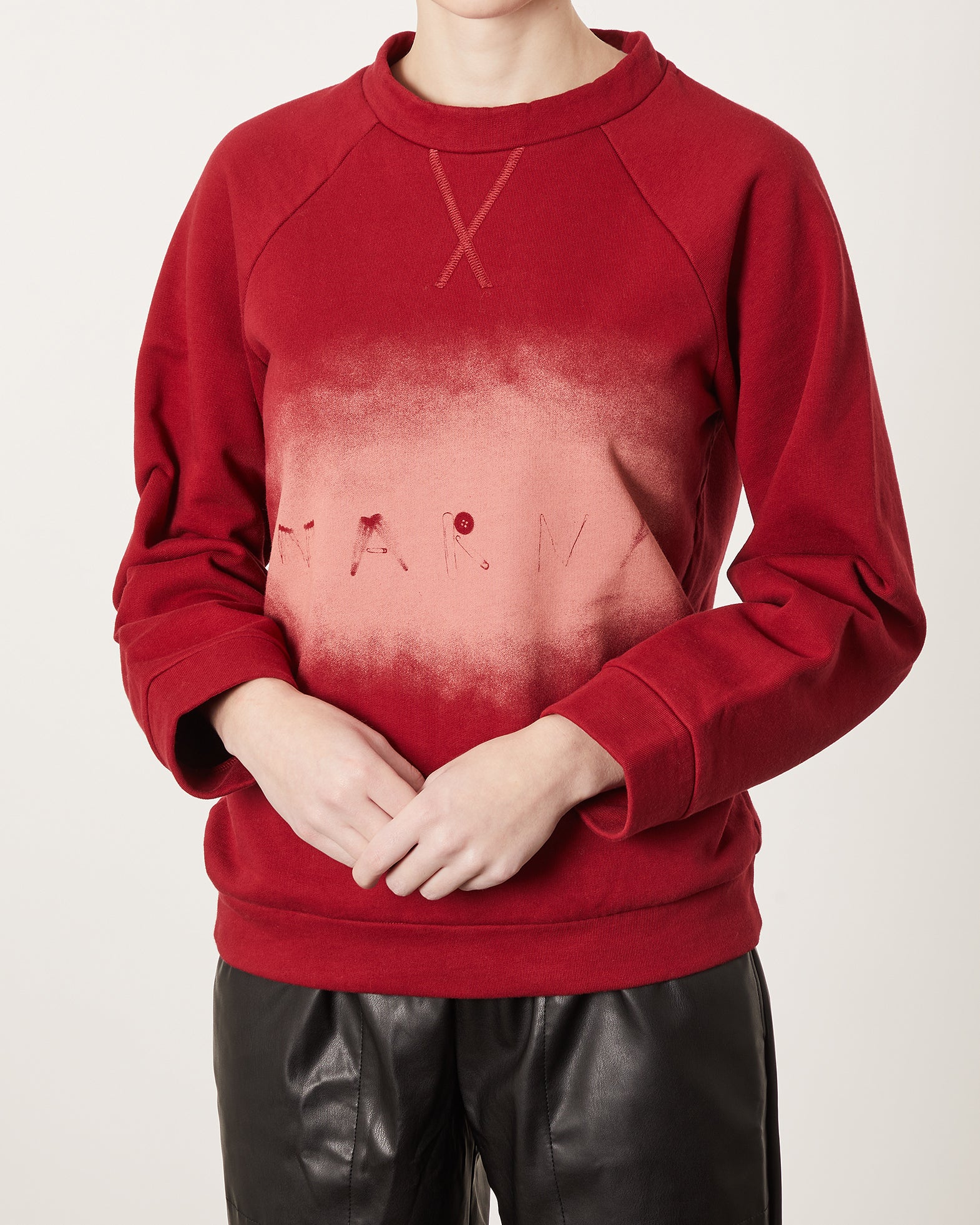Marni Sweatshirt IT 38 (EUR 34) Röd 020