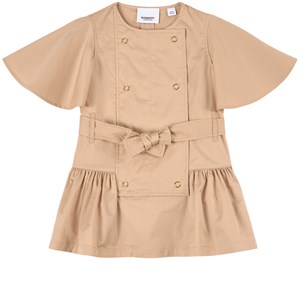 Burberry Mini Medea Trench Klänning Soft Fawn 2 år