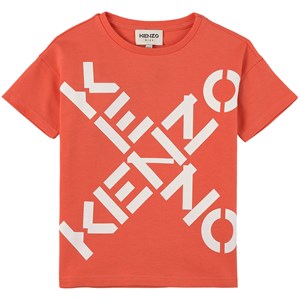 Kenzo Red Cross Kenzo Print Short Sleeved T-Shirt 3 år