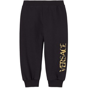 Versace Logo Mjukisbyxor Svarta 24 mån