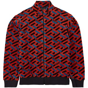 Versace La Greca Zip Tröja Röd 10 år