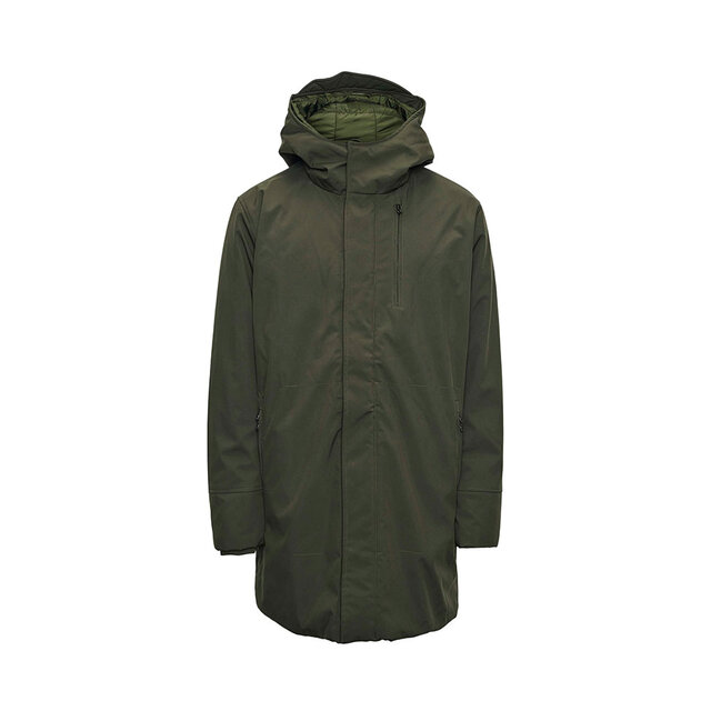 Jacket Long Shell Jacket - GRS/Vegan