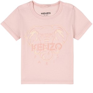 Kenzo Elephant T-shirt Rosa 6 mån