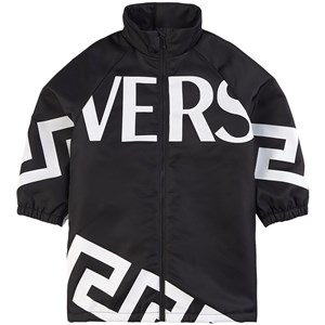 Versace Logo Regnjacka Svart 12 år