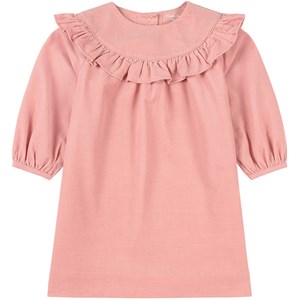 Ralph Lauren Ruffle Corduroy Klänning Rosa 12 mån