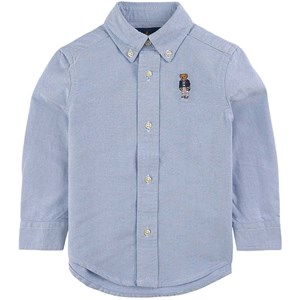 Ralph Lauren Logo Skjorta Blå 6 år