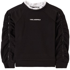 Karl Lagerfeld Kids Sequin Detail Tröja Svart 6 år
