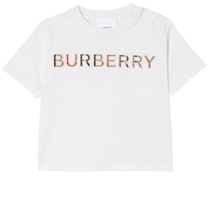 Burberry Eugene Logo T-shirt Vit 18 mån