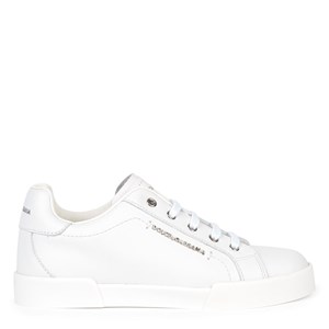 Dolce & Gabbana Mini Me Leather Sneakers Vita 31 EU
