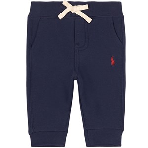 Ralph Lauren Logo Mjukisbyxor Marinblå 9 mån