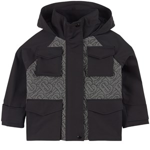 Burberry Tara Duffel-jacka Svart 6 år