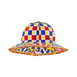 Dolce & Gabbana Carretto Solhatt Blå M 52cm (4-6 years)