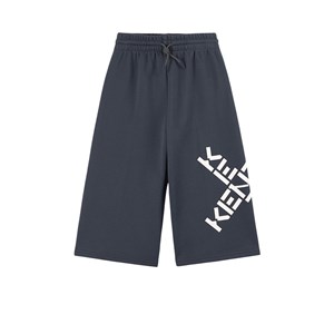 Kenzo Logo Mjukisbyxor Charcoal 10 år