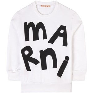 Marni Logo Tröja Vit 10 år