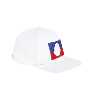 Moncler Logo Keps Vit 8/10 years