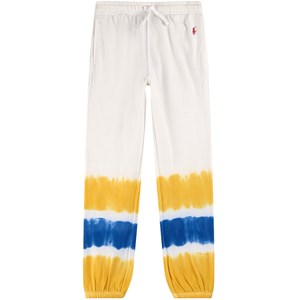 Ralph Lauren Tie Dye Mjukisbyxor Gräddvita 5 år