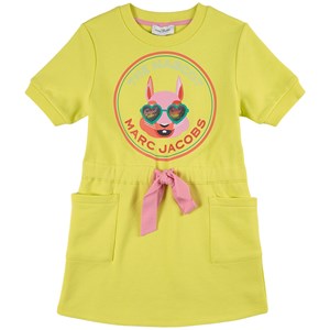 The Marc Jacobs Mascot Logo Mjukis-klänning Gul 2 år