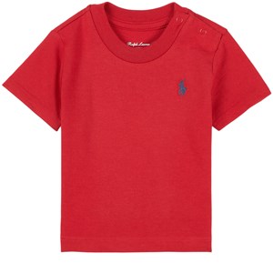 Ralph Lauren Logo Infants Tee T-shirt Röd 3 mån