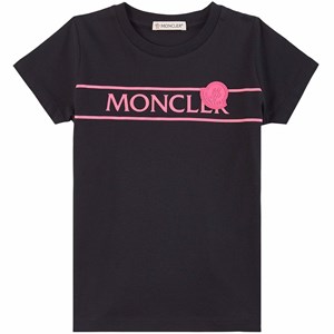 Moncler Branded T-shirt Svart 8 år