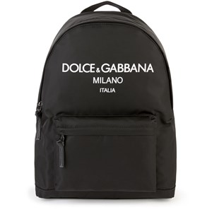 Dolce & Gabbana Logo Ryggsäck Svart One Size