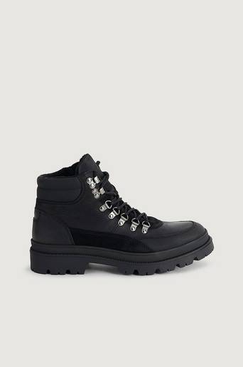 Studio Total Boots Chunky Hiking Boot Svart