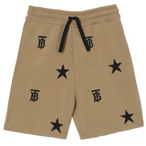 Burberry Star Branded Shorts Archive Beige 3 år