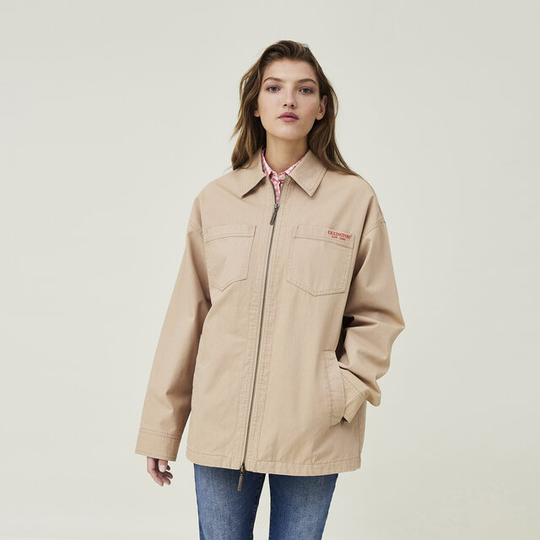 Edie Cotton Canvas Jacket