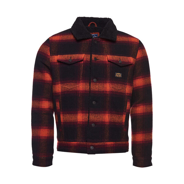 Highwayman Wool Sherpa Trucker Jacket