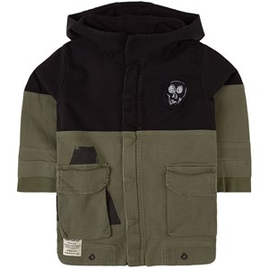 NUNUNU Army Jacka Svart 3-4 years