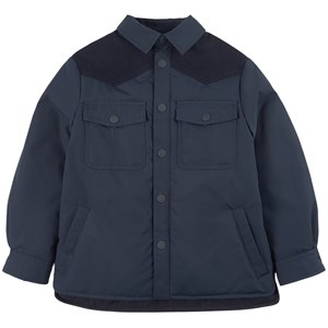Bonpoint Navy Austine Shacket 8 år