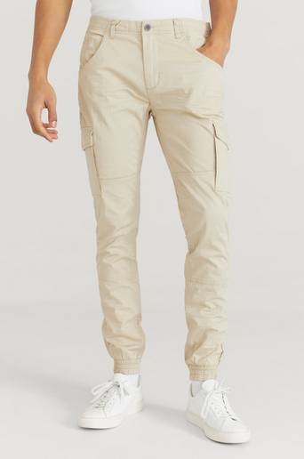 William Baxter Cargobyxor Cargo Trousers Beige