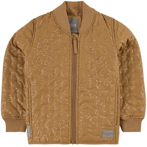 MarMar Copenhagen Orry Thermo Vadderad Jacka Dark Mustard Leo Lines 7Y/122