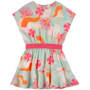Billieblush Tropical Print Klänning Grön 2 år
