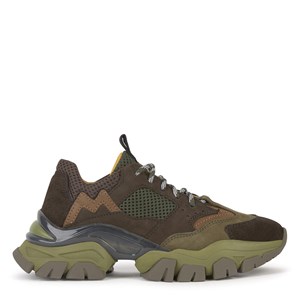 Moncler Petit Leave No Trace Sneakers Gröna 31 EU