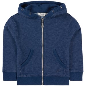 Bonpoint Full Zip Huvtröja Blå 6 år