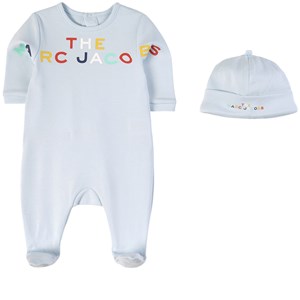 The Marc Jacobs Logo Sparkdräkt Blå 6 mån