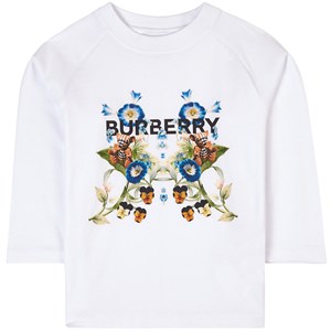 Burberry Floral Logo Tröja Vit 8 år