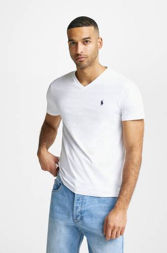 Polo Ralph Lauren T-Shirt RL V-Neck Tee Vit