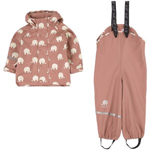 Celavi Elephant Regnställ Burlwood 90 cm