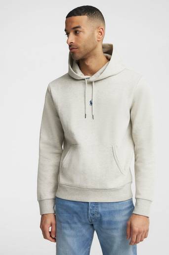 Polo Ralph Lauren Hoodie GSC16 Center Logo Hood Grå